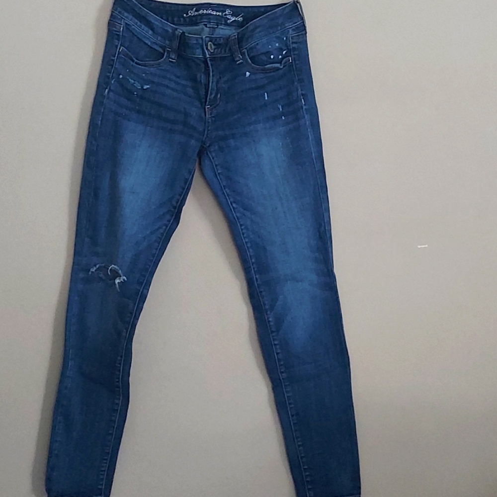 NWOT AMERICAN EAGLE stretch jegging jean size 8